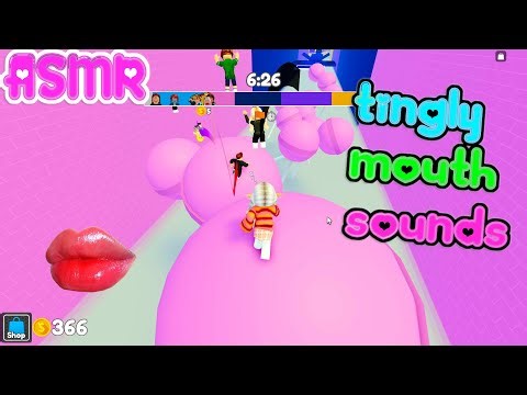 ASMR Roblox 🍀 Speed Run Relaxing Tingly Mouth Sounds + Mic Brushing 💤 🌸