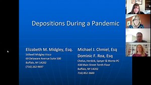 #2353 Depositions During a Pandemic