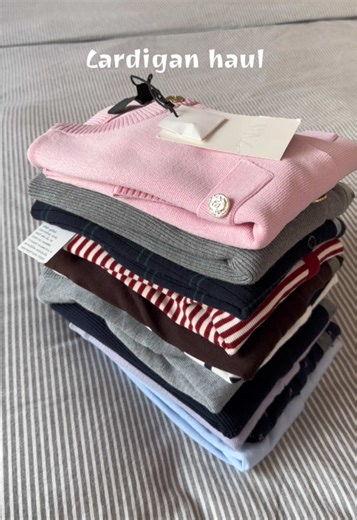 Explore the Cardi Collection: Cardigans and Knitwear Haul