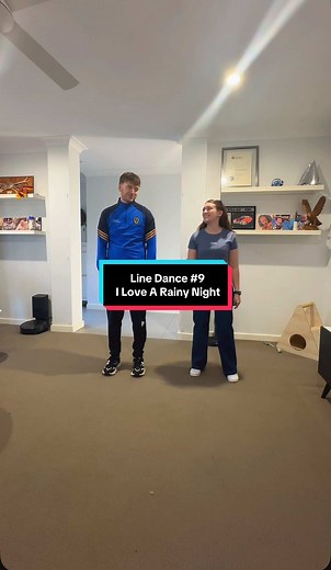Line Dancing Tutorial: I Love A Rainy Night