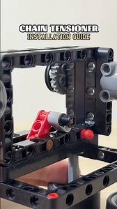 Chain Tensioner Installation Guide #lego #chain #mechanism