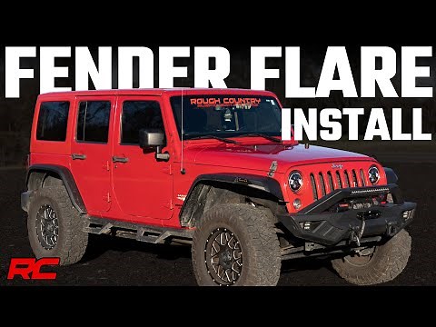 Jeep Wrangler JK LED Fender Flare Install