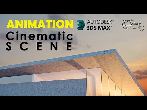 3ds Max Animation Cinematic Scene | How to model & animate birds