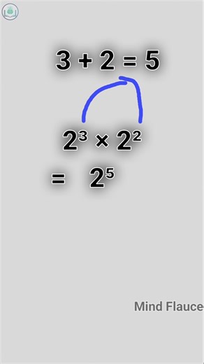 Indices ke Rules | Power add, subtract aur multiply ka magic! 🔥 | Maths Short #adiaava #shorts