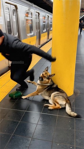 933K views · 10K reactions | Heroic Dog Saves Woman's Purse From Thief! #heartwarming #animals #rescue | Vu Bros | Facebook