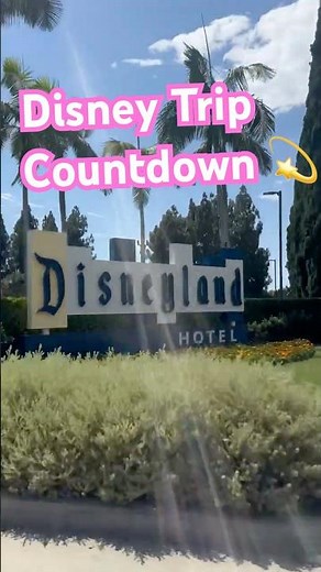 ✨ Countdown to Disney! 🏰 How Many Sleeps Until Disneyland Hotel? 🌙