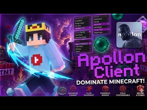 🔥 Apollon Client 1.26.13 (32/64 Bit) MCPE 1.26.13 Client 🚀 |