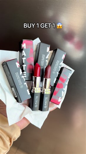 Buy 1 Get 1 Everbilena Matte Lipstick Offer