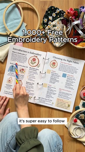 Master Embroidery — From Simple Stitches to Stunning Designs! Our...