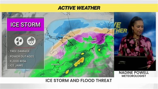 Southern Ontario weather alert: Ice storm and flood risk incoming