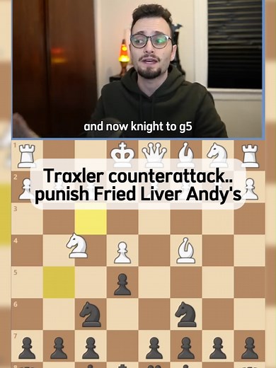 Traxler Counterattack: Punish the Fried Liver in Gotham Chess