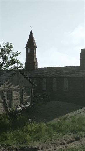 Church on the hill #gaming #strategygame #indiegame #mapdesign #unrealengine5