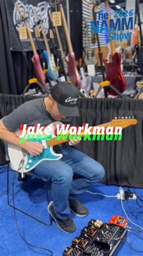 stilblu on Instagram: "NAMM 2026🇺🇸🎸 "Jake Workman" meets... stilblu Model S. Patina - White Blonde with Blue #JakeWorkman #NAMM2026 #NAMMShow #stilblu #BlueGuitarsToyama"