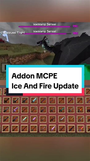 Bổ sung MCPE Ice And Fire Mới Nhất Cho Minecraft
