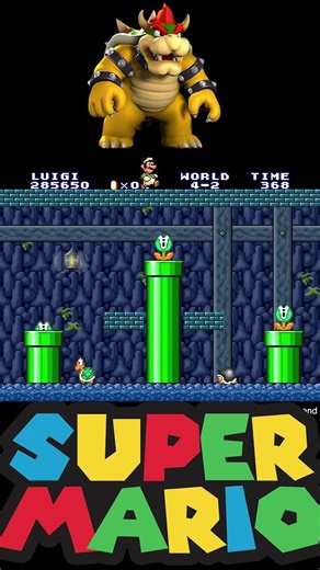 Super Mario Bros World 4-2 #supermario #supermariobros #snes #nintendo #mario #shorts #smb