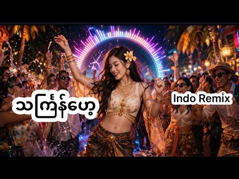 သင်္ကြန်ဟေ့ 💦 Indo Remix | Hari Tropical Dance Vibe 🔥 (Audio Spectrum)