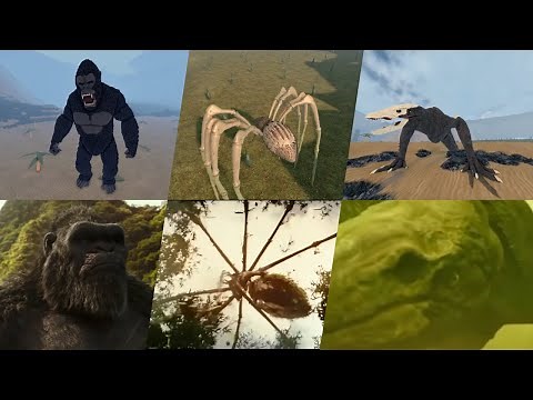 King Kong Skull Island Kaiju Universe Roars, Skull Island Pack Kaiju Showcase, Roblox Kaiju Universe
