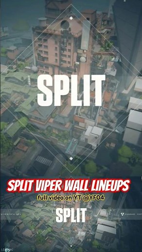 Best Viper Wall Lineups for Split map #viper #valorantclips #valorant #valorantviper #playvalorant