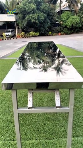 Malabar Trading Company on Instagram: "💪 Built to Last, Crafted by MTC The MTC 2018 Steel Table (6x1.5 ft) — your reliable partner for convention dining and catering setups. Designed for strength, functionality, and long-term performance. ✨ Stainless Steel 0.8mm (430 Grade) ✨ Foldable legs with strong spring locks ✨ Easy stacking for quick setup & storage ✨ From concept to creation — by Malabar Trading Company Quality you can trust. Precision you can see. 📩 DM to find your nearest branch 📞 Ca