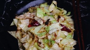 Chinese 4-Ingredient Fried Cabbage