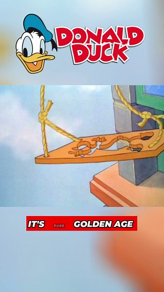 Donald Duck’s Window Cleaner Turns 85! 🦆✨ #shorts