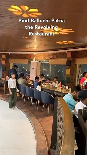Pind Balluchi Patna the Revolving Restaurant| Biscomaun Bhawan Patna#resturant #patna #bihartourism