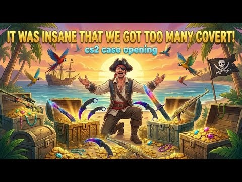 IT WAS INSANE THAT WE GOT TOO MANY COVERT! cs2 case opening