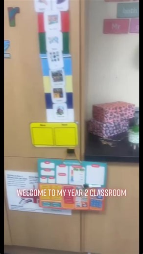 First day with my new Year 2 class, they all loved the new classroom ♥️ #KS1 #teachersoftiktok #primaryschool #Teacher #Year2