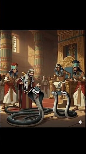 MOÏSE vs PHARAON : Le Duel des Bâtons