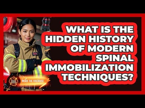 What Is The Hidden History Of Modern Spinal Immobilization Techniques? - Inside the Firehouse