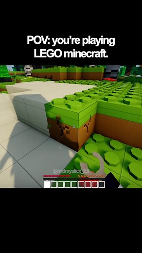 POV: you're playing LEGO minecraft. #minecraft #gaming #girl #vs #boy #minecraftmemes #funny #meme #fyp #midmysticx | Midmysticx