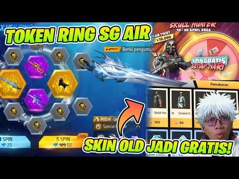 CARA DAPET SKIN SKULL HUNTER TANPA DIAMOND! BORONG TOKEN SG AIR DAN SEMUA UPDATE BARU!