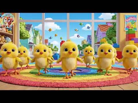 The Little Chickens Go Cluck Cluck Cluck | Nursery Rhymes for Kids | Baby Songs for Toddle