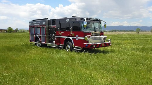 Check out the Campbell County Fire Department's new Rescue Pumper! This engine features a Hale Products SAM™ Control System, which manages the truck's, pump, tank, intakes and discharges. A touch-screen display, provides a simplified interface that totally transforms traditional pump operations. Check back tomorrow for specs, drawings and photos. | SVI Trucks