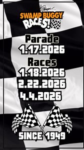 9.3K views · 85 reactions | Sponsorship Opportunities Available  Race Schedule ☀️77th Annual Swamp Buggy Parade https://www.facebook.com/share/1JaAqLKwEn/?mibextid=wwXIfr 磊January 18, 2026 - Green Flag @ 12 Noon 賂February 22, 2026 - Green Flag @ 12 Noon 雷April 4, 2026 - Green Flag @ 3 PM All races held at: The Florida Sports Park 8520 Rattlesnake Hammock Rd. Naples, Fl 34114 (239)-774-2701 www.swampbuggy.com | Swamp Buggy Races | Facebook