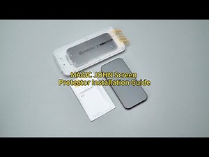 Magic John All New Screen Protector Application Tutorial