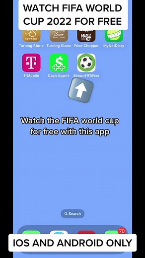 Stream the world cup free yall #fifa #worldcup