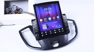 9.7'' Android 13.0 Car Radio Stereo for Ford Transit 2013 2014 2015 2016 2017 2018 2019,for Ford Transit Custom 2014-2019 Touchscreen Radio with Carplay & Android Auto Support Bluetooth [2+32G]