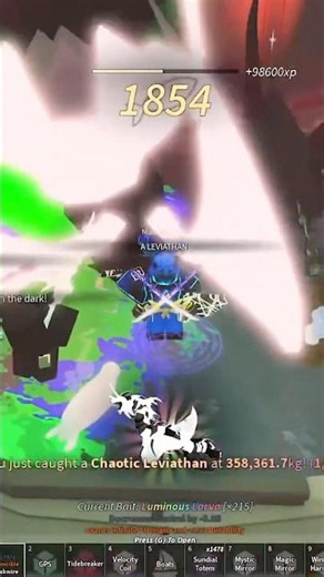 Catch Chaotic Leviathan of Duskwire Rod is Fisch in ROBLOX