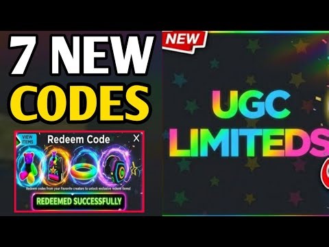 *NEW* UPDATE ⚡ UGC LIMITED CODES IN APRIL 2026 | ROBLOX CODES APRIL 2026