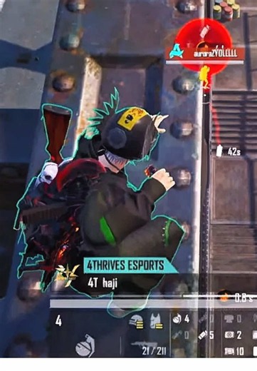 HAGI VS AURORA 🤠💀💥 4THRIVES VS AURORA BRIDGE FIGHT 🔥💀 #PUBGMOBILE #pubgmnextstarprogram #PUBGMS30 Download:https:// sg.creatorhub.pubgmobile.com/t/z8faui