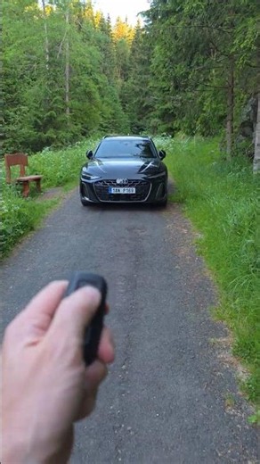 2026 Audi A6 Avant Welcome Lights by a Waterfall — Pure Atmosphere! 💧✨ | 4K
