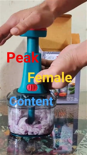 Manual Vegetable Chopper for kitchen #kitchen #kitchengadgets #chopper #recipe #food #cooking #short