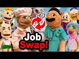 SML Movie- Job Swap!