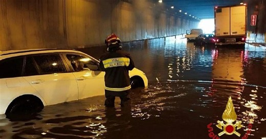 Norditalien: Bilder der Zerstörung