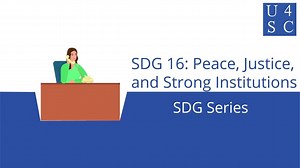 SDG 16 aims to promote peaceful and inclusive societies for sustainable development, provide access to justice for all, and to build effective, accountable, and inclusive institutions at all levels. https://academy4sc.org/topic/sustainable-development-goal-16-peace-justice-and-strong-institutions/ | Academy 4 Social Civics | Facebook