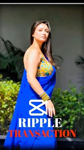 RIPPLE TRANSACTION VIDEO EDIT TUTORIAL IN CAPCUT 🔥