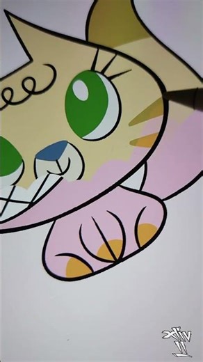 Drawing The Fluffy Bunch as Ed, Edd n Eddy #procreate #digitalart #shorts