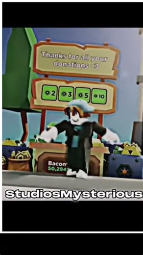 Bacon Getting Robux be like