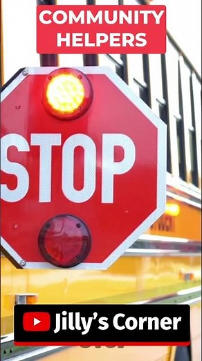 School Bus Driver Heroes! 🚍✨ | Community Helpers for Kids | Jilly’s Corner Show